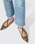 Scarosso Gae Pizzo Kant Ballerina`s Zwart Dames - Thumbnail 6