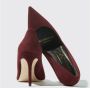 Scarosso Gigi Suède Pumps Rood Dames - Thumbnail 3