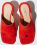 Scarosso Gwen Rode Leren Sandalen Rood Dames - Thumbnail 2