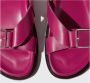Scarosso Hailey Leren Platte Sandalen Roze Dames - Thumbnail 2