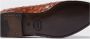 Scarosso Handgemaakte Geweven Cognac Leren Loafers - Thumbnail 2