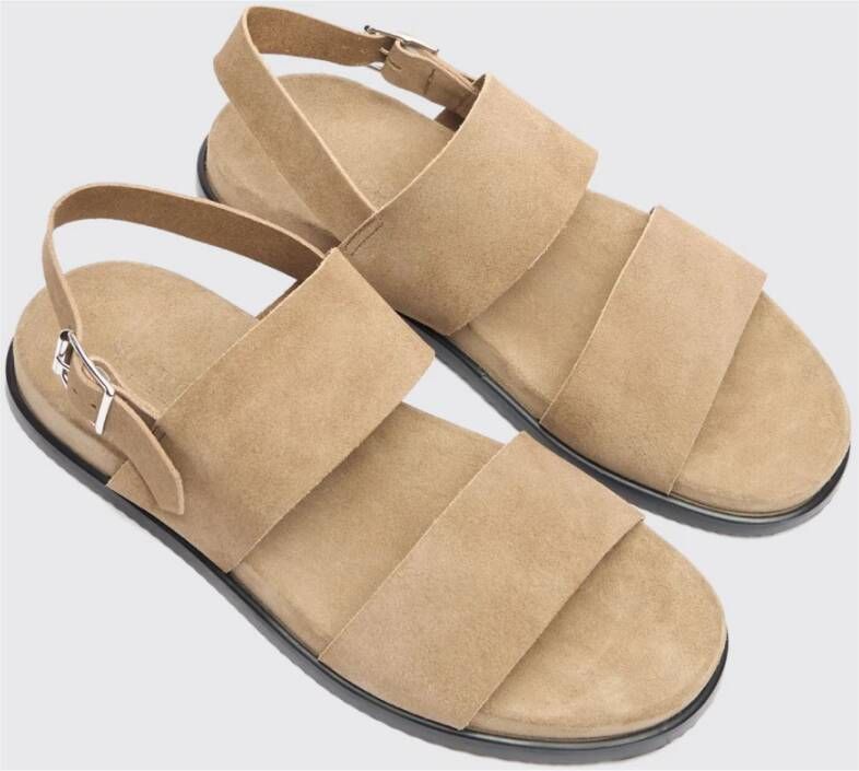 Scarosso Handgemaakte leren sandalen