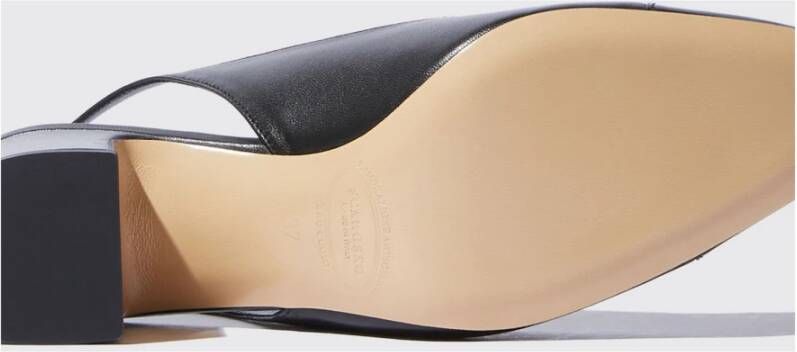 Scarosso Miranda Zwarte Slingback Pumps Zwart Dames