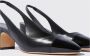 Scarosso Miranda Zwarte Slingback Pumps Zwart Dames - Thumbnail 3