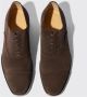 Scarosso Klassieke Bruine Suède Oxford Schoen Brown Heren - Thumbnail 4