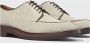 Scarosso Klassieke Mario Sand Suede Derby Schoen Beige Heren - Thumbnail 3