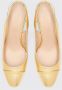 Scarosso Klassieke Miranda Gold Slingback Pumps Yellow Dames - Thumbnail 4