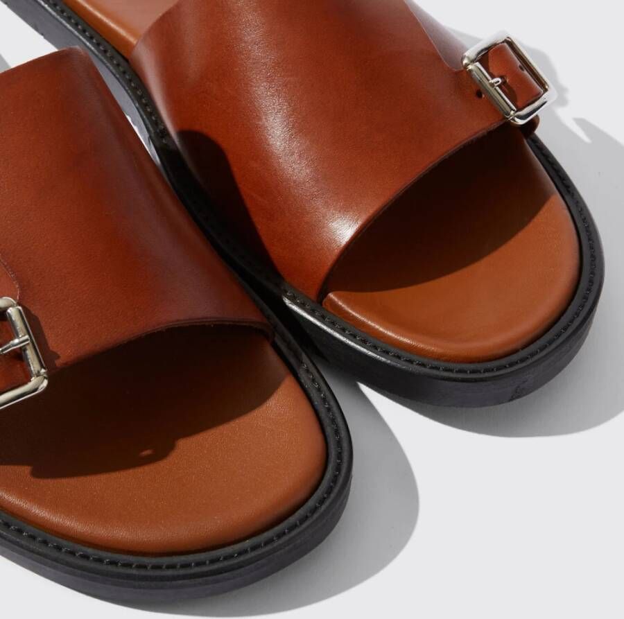 Scarosso Leren Slippers