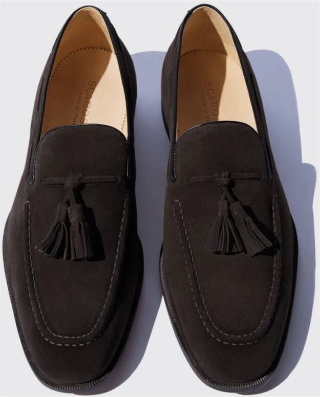 Scarosso Lichtgewicht Suède Duccio Loafers
