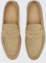Scarosso Sand Suede Penny Loafers Beige Heren - Thumbnail 4