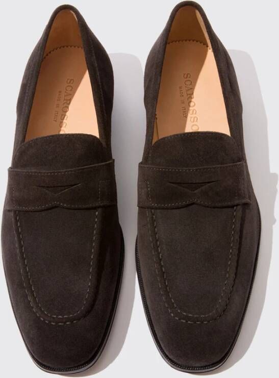 Scarosso Loafers Brown Heren