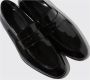 Scarosso Marzio Loafers: Handgemaakte Italiaanse Penny Loafers Black Heren - Thumbnail 2
