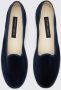 Scarosso Midnight Velvet Friulane Pantoffels Blue Heren - Thumbnail 4