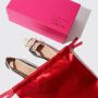 Scarosso The Spicy Ballet Zwarte Leren Platte Schoenen Zwart Dames - Thumbnail 6