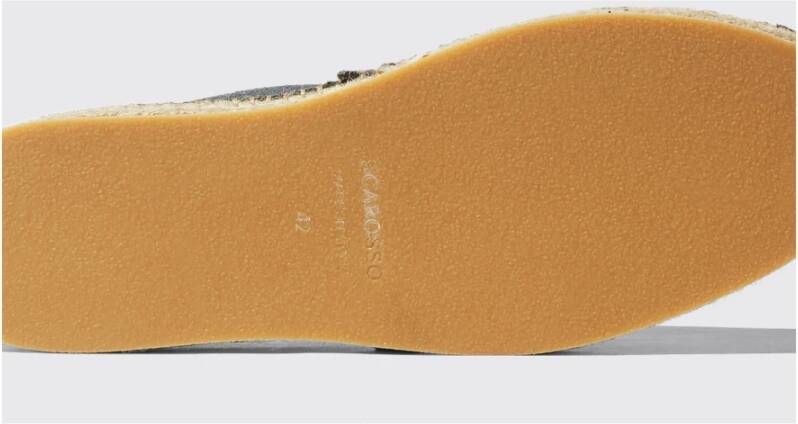 Scarosso Pablo Suede Espadrilles Gray Heren