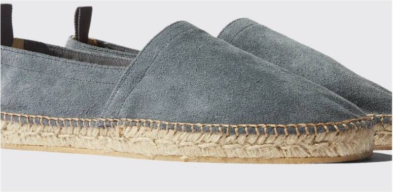 Scarosso Pablo Suede Espadrilles Gray Heren