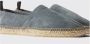 Scarosso Pablo Suede Espadrilles Gray Heren - Thumbnail 3