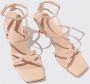 Scarosso Sally Sandalen Handgemaakte Italiaanse Elegantie en Comfort Beige Dames - Thumbnail 4