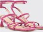 Scarosso Sally Sandalen Handgemaakte Italiaanse Elegantie Roze Dames - Thumbnail 3