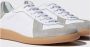 Scarosso Witte Lage Sneakers White Dames - Thumbnail 4