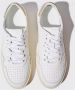 Scarosso Handgemaakte lage sneakers met vintage-look White Dames - Thumbnail 4