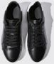 Scarosso Zwarte Leren Sneakers Black Dames - Thumbnail 4