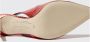 Scarosso Rode Elaphe Slingback Pumps Red Dames - Thumbnail 4