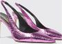 Scarosso Sutton Elaphe Mules Roze Dames - Thumbnail 4