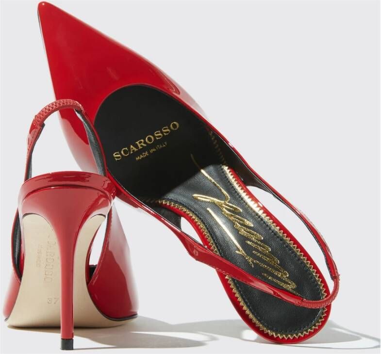 Scarosso Sutton Patent Pumps Rood Dames