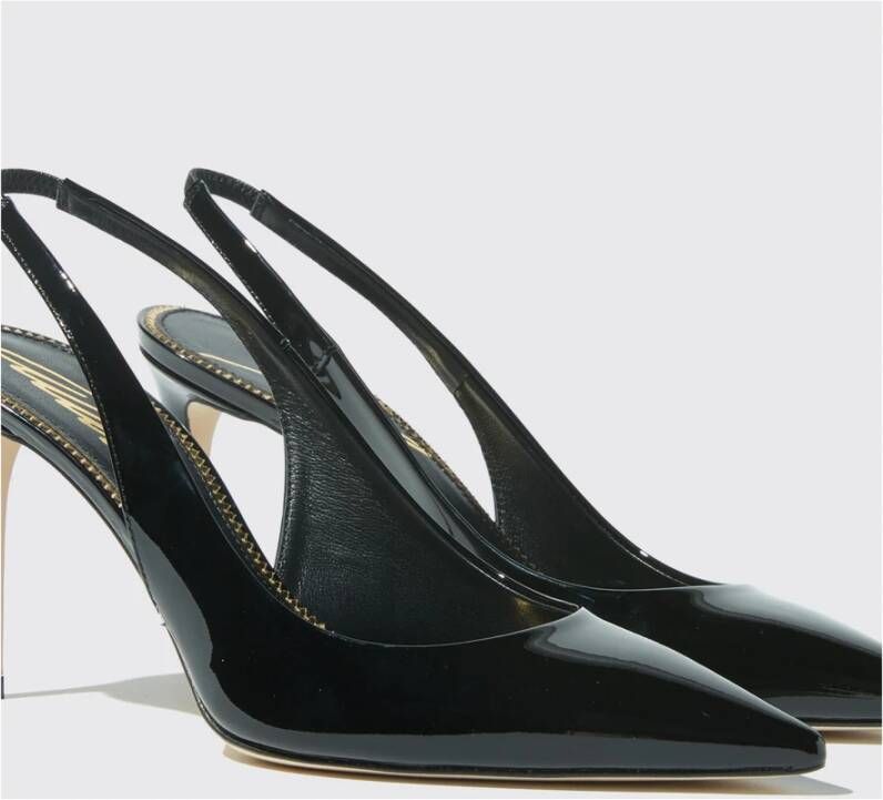 Scarosso Sutton Patent Pumps Verhoog je schoenenspel Zwart Dames