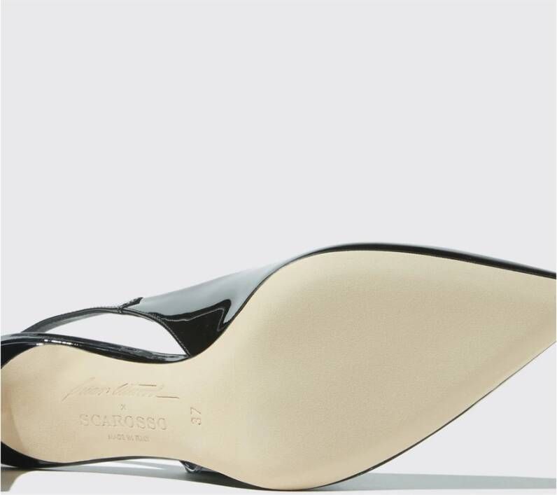 Scarosso Sutton Patent Pumps Verhoog je schoenenspel Zwart Dames