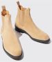 Scarosso Tapered Chelsea Boot met rubberen zool Beige Dames - Thumbnail 3