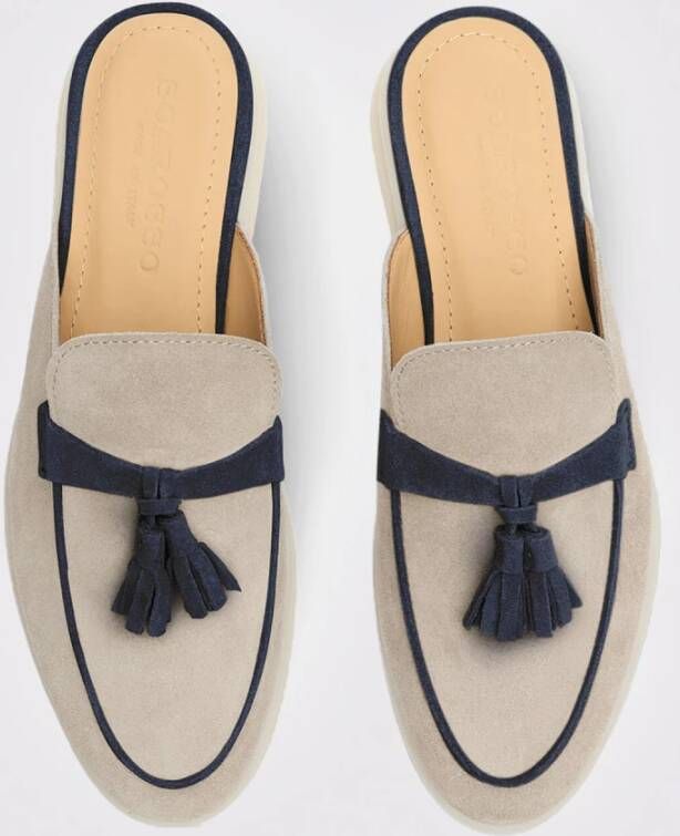 Scarosso Tassel Mule Lichtgewicht Suède Schoenen