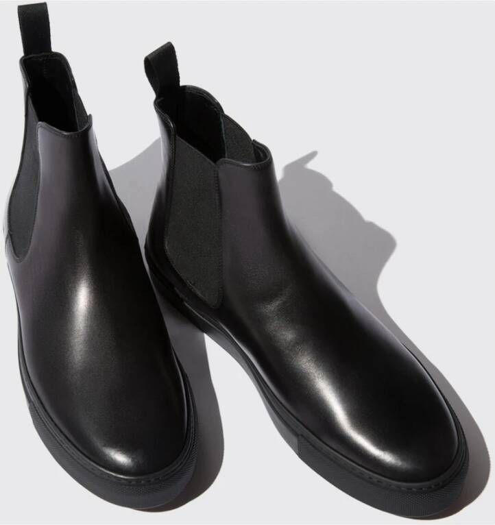 Scarosso Intense Zwarte Chelsea Laarzen voor Heren Zwart Heren