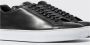 Scarosso Handgemaakte zwarte leren sneakers Zwart Heren - Thumbnail 2