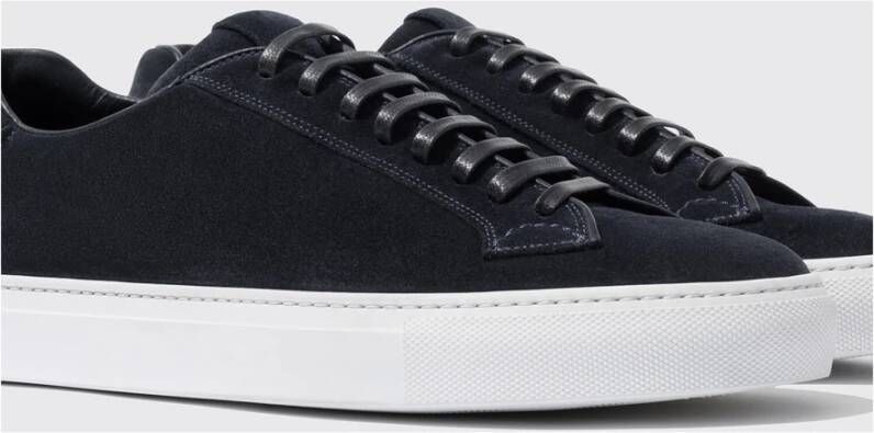 Scarosso Ugo Suède Sneakers Blauw Heren