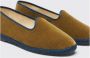 Scarosso William IV Olive Velvet Slippers Multicolor Heren - Thumbnail 3