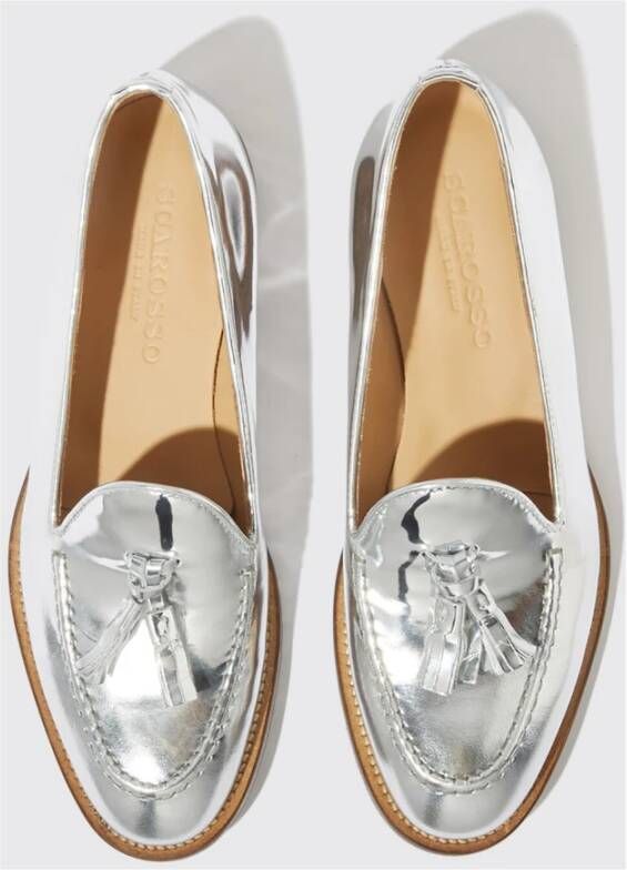 Scarosso Bruin Suède Tassel Loafers Brown Dames