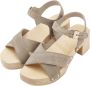 Scholl Beige Sandalen voor de Zomer Beige Dames - Thumbnail 4