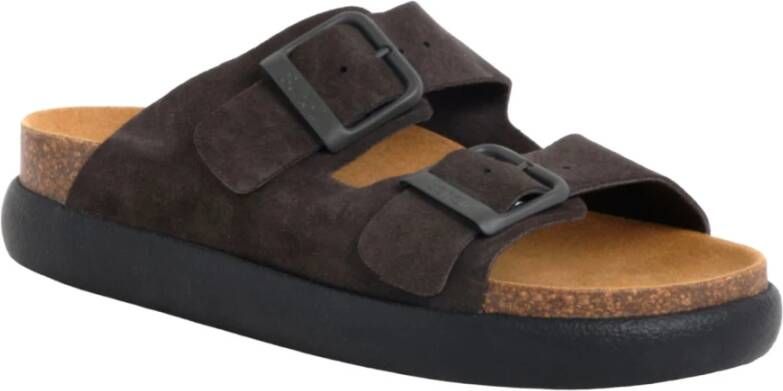 Scholl Bruine Sandalen voor Zomer Outfits Brown Dames
