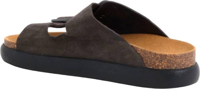 Scholl Bruine Sandalen voor Zomer Outfits Brown Dames