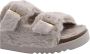 Scholl Slipper Women Noelle Chunky Suede Q Dark Beige - Thumbnail 14