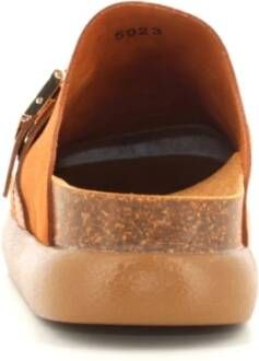 Scholl Dames Ivy Sabot Klompen Brown Dames
