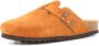 Scholl Bruine leren sandalen met verstelbare gesp - Thumbnail 6