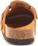 Scholl Bruine leren sandalen met verstelbare gesp - Thumbnail 8
