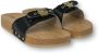 Scholl Pescura Flat Lea W Black- slipper- klompen - Thumbnail 10