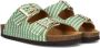 SCHOLL Slippers Dames Noelle Raffia Maat: 41 Kleur: Groen - Thumbnail 2