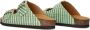 SCHOLL Slippers Dames Noelle Raffia Maat: 41 Kleur: Groen - Thumbnail 3