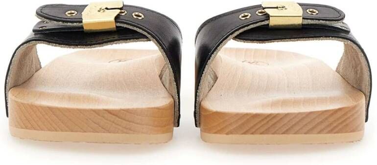 Scholl Sliders Zwart Dames