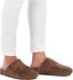 Scholl ALASKA 3.0 Synthetic fur GR Womens Brown FALSO Clogs Brown - Thumbnail 8